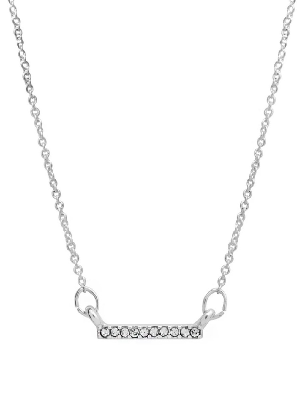 Pave Bar Necklace